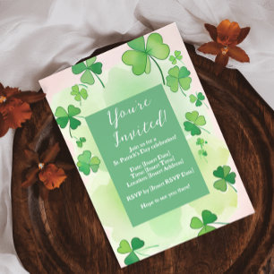 Invitación El Día de San Patricio