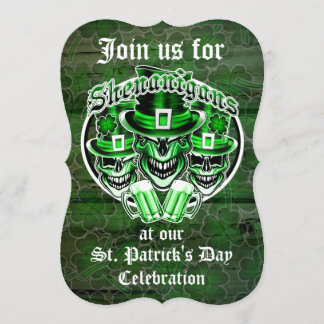 Invitación El Día de San Patricio se desmorona: Rebeldes