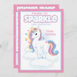 Invitación El día de San Valentín de aula de Valentine You Sp