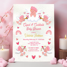 Invitación El día de San Valentín de Cupids and Cocktails Bab