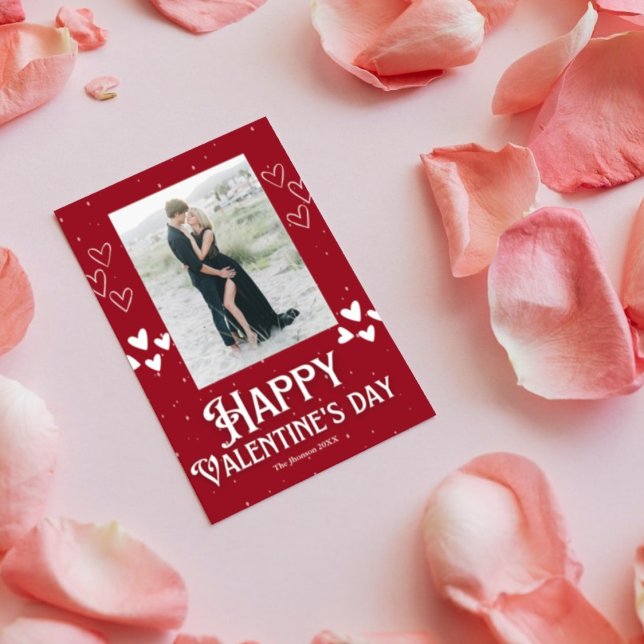Invitación El día de San Valentín de fotografía de caligrafía (Subido por el creador)