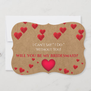 Invitación El día de San Valentín Serás Mi Novia