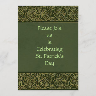 Invitación El día del St Patricks invita