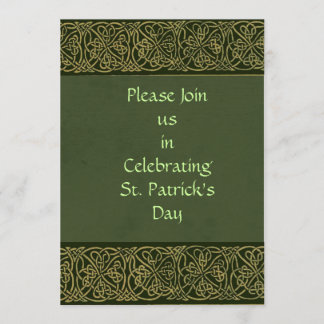 Invitación El día del St Patricks invita