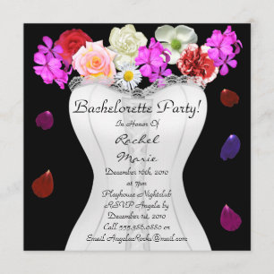 Invitación El diseñador LINDO del fiesta de Bachelorette