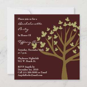 Invitación El diseñador LINDO del fiesta de Bachelorette