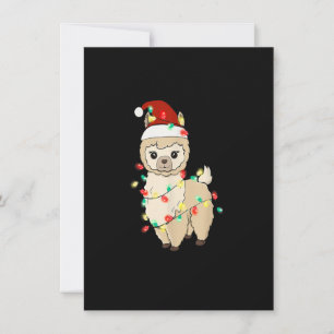 Invitación El divertido árbol navideño de la camiseta de Sant