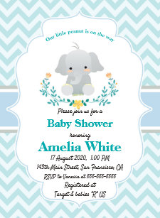 Invitaciones Del Elefante Zazzle Es Invitaciones Del Elefante Zazzle Es