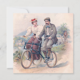 Invitación El elemento de la bicicleta, 1896