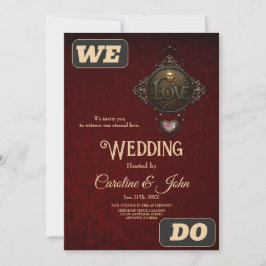 Invitación El emblema del amor.