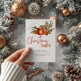 Invitación El espíritu del pan brilla los Navidades del feria