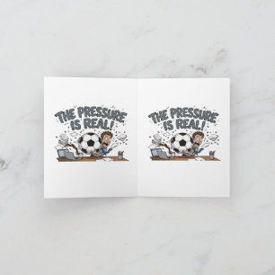 Invitación El estrés del fútbol es real