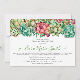 Invitación El éxito del Boho rústico conduce a través de la d