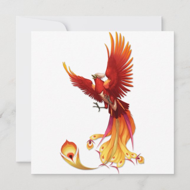 Invitación El Fénix del Sol (Reverso)