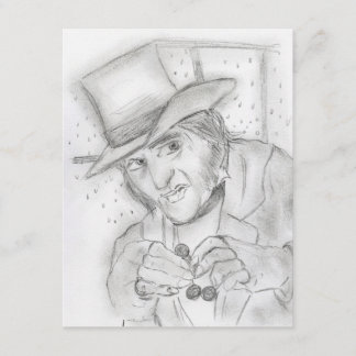 Invitación El fiesta de Ebenezer Scrooge invita