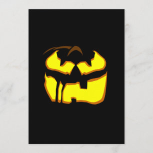 Invitación El fiesta de Halloween invita a 3