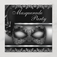 El fiesta de la mascarada invita