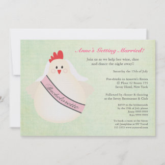 Invitación El fiesta de la noche de Bachelorette de la