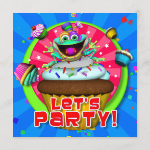 Invitación El fiesta invita "nos dejó ir de fiesta!" con