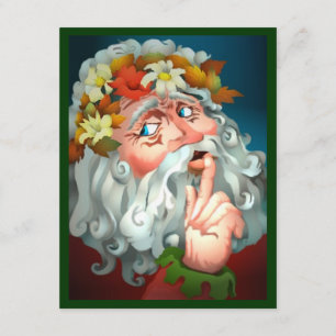 INVITACIÓN EL FIESTA SECRETO DE SANTA DEL NAVIDAD INVITA A LA