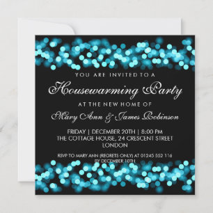 Invitación El Fiesta Turquoise Hollywood Glam