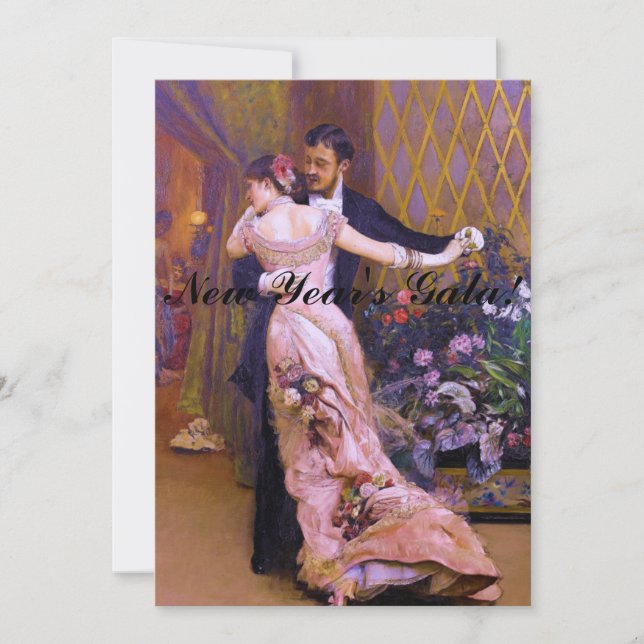 Invitación El fin de los bailarines de pelota (Anverso)