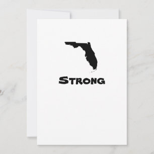 Invitación El fuerte desastre del huracán en Florida