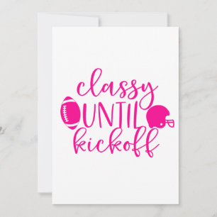 Invitación el fútbol rosa con clase hasta que se inician los