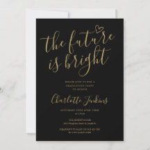 El Futuro Es Brillante Script Heart Fiesta de Grad