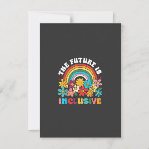 Invitación El futuro es mes del orgullo inclusivo para la com