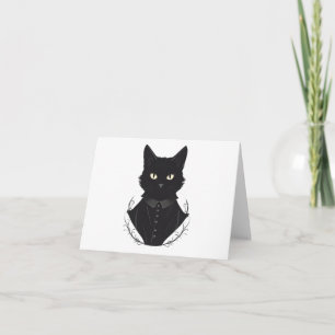 Invitación El gato negro encantado de Salem
