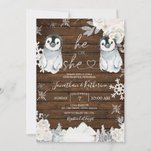 Invitación El género Pingüino de Madera de Invierno revela