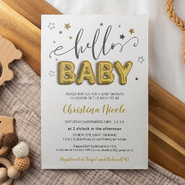 Invitación El género Twinkle Little Star revela Baby Shower