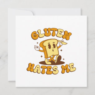 Invitación El gluten me odia