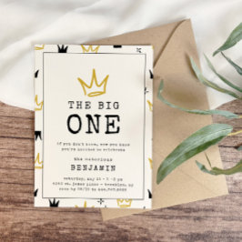 Invitación EL GRAN | Conocido Fiesta de cumpleaños número 90