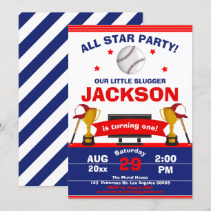 Invitación El gran cumpleaños del niño pequeño y blogger de b