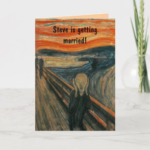 Invitación El grito de Edvard Munch