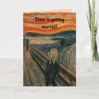 Invitación El Grito de Edvard Munch