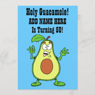 Invitación El Guacamole santo alguien está dando vuelta al