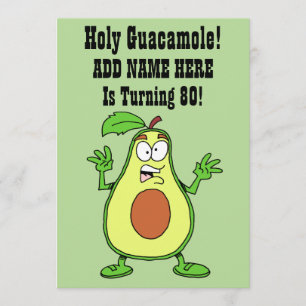 Invitación El Guacamole santo alguien está dando vuelta al