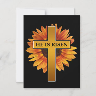 INVITACIÓN ÉL HA RESUCITADO CELEBRACIÓN DE PASCUA CRUZ