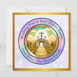 Invitación Él ha Resucitado y Celebración del Domingo de Resu