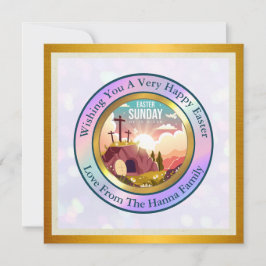 Invitación Él ha Resucitado y Celebración del Domingo de Resu
