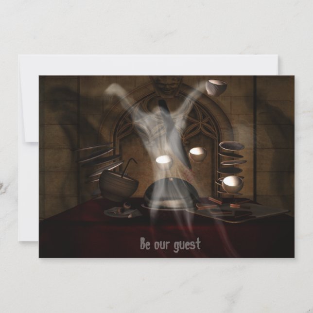 Invitación El HALLOWEEN DE Cenas (Anverso)