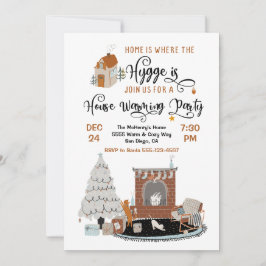 Invitación El hogar es donde el hipogloso es el Fiesta del ca