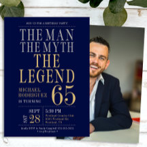 El hombre el mito la leyenda foto 65 cumpleaños