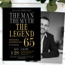 El hombre el mito la leyenda foto 65 cumpleaños