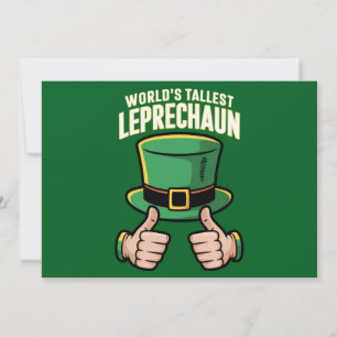 Invitación El humor irlandés más divertido de Leprechaun en e