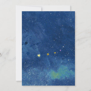 Invitación El ilustracion estrellado