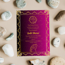 El indio de Baby Shower Bharai Hindu